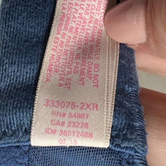 Victoria's Secret Bra 34D Body by Victoria Push Up Padded Underwire Blue Lace - Picture 10 of 10